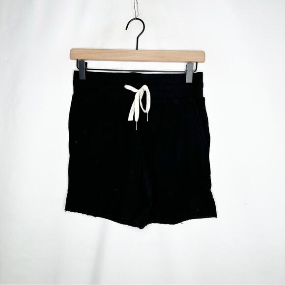 n:PHILANTHROPY Pants - n:PHILANTHROPY Coco Distressed Shorts Black NWT in XS